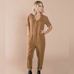 Rylee + Cru utility jumpsuit